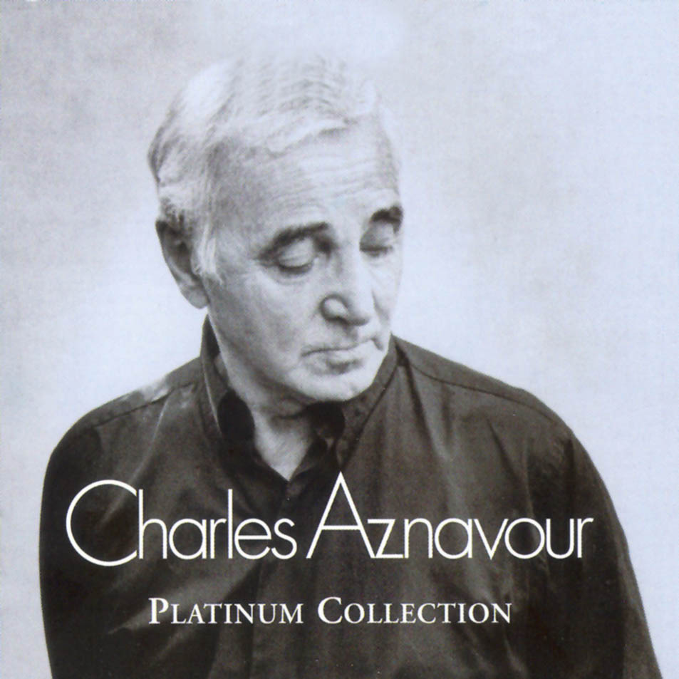 Charles Aznavour  Platinum Collection : Front